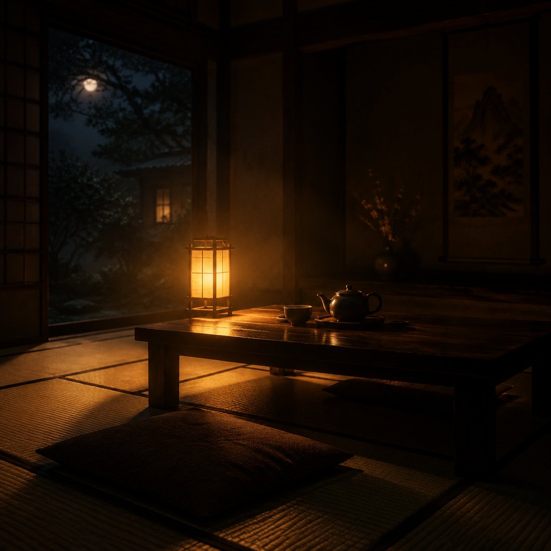 茶室 · 静